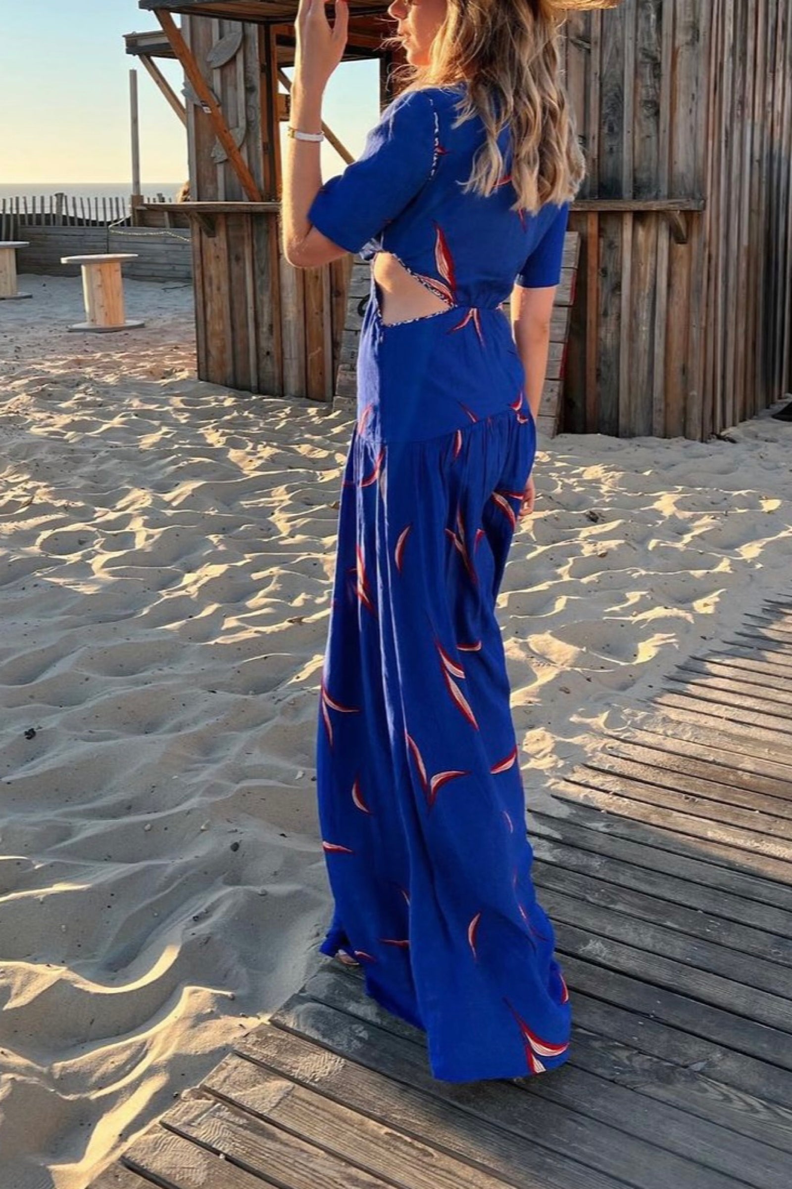 navy blue velvet maxi dress Fit and Flare Long – The Svaya Hidden back zipper/clasp 25 Gorgeous Blue Dress Color:Black/Pink Polka minluxe3